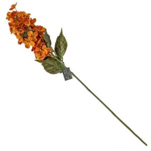 kunstbloem hortensia oranje
