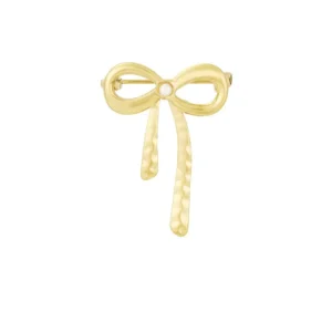 Strik Broche - Goud