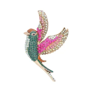 Colorful wings Broche - Roze