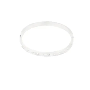 Bangle armband shine bright - Zilver