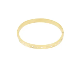 Bangle armband shine bright - Goud