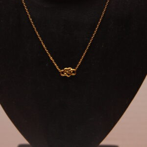 Ketting infinity klein - Goud