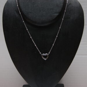 Ketting hart klein - Zilver