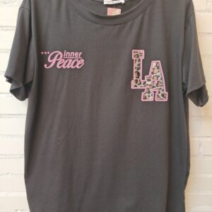 LA shirt Zwart