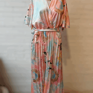 Jurk Satin licht roze