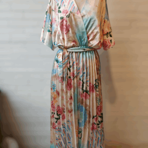 Jurk Satin Rozen