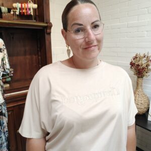 Mooij t-shirt Champagne - Beige