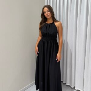 Anisa dress - zwart PRE-ORDER