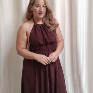 Anisa dress - Bruin