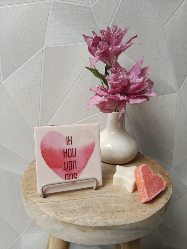 Tegeltje-Ik hou van ons