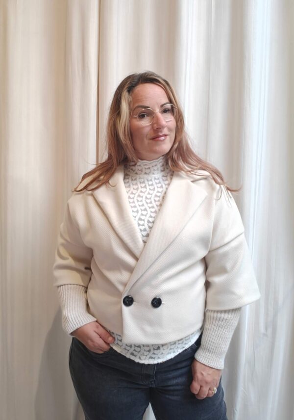 Trenchcoat kort | Beige