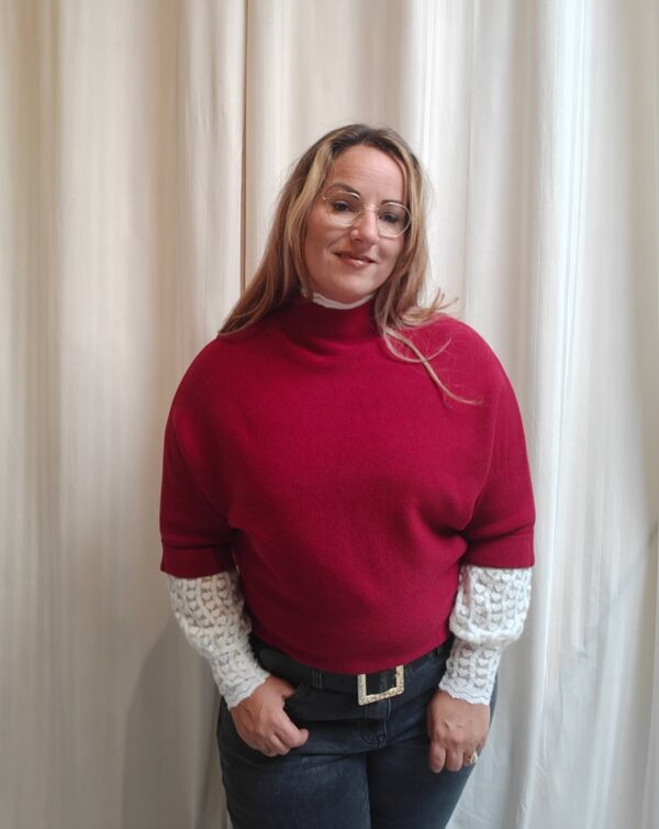 comfy trui bordeaux