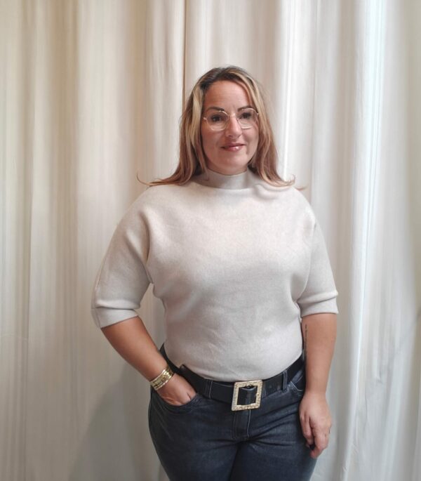 Comfy trui beige