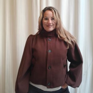 Trenchcoat kort | Bruin