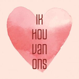 Tegeltje-Ik hou van ons