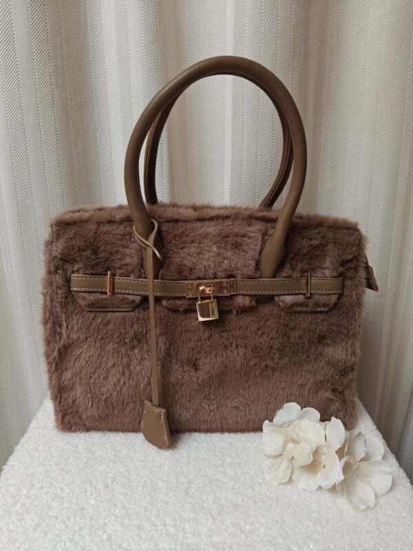 Tas Elise faux fur | Inspired | Bruin
