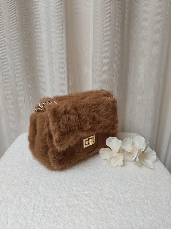 Faux fur fluffie | Camel