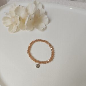 Kralen armband | Bruin
