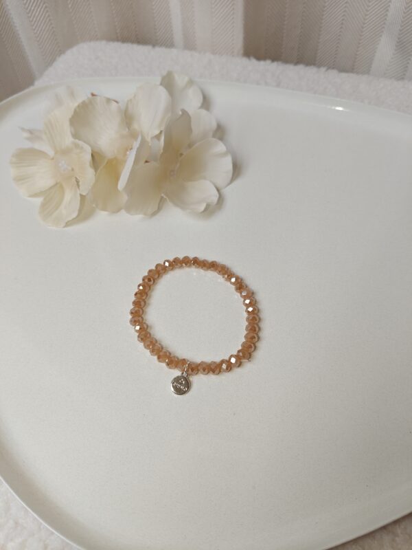 Kralen armband | Bruin