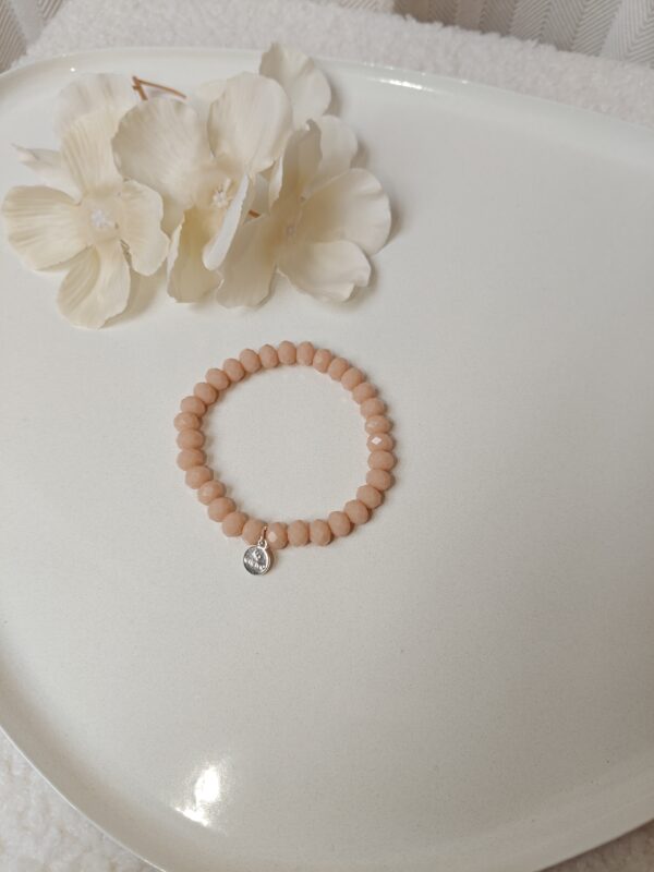 Kralen armband | Zalm roze