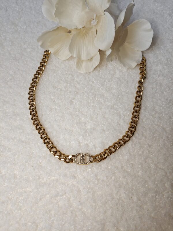 Ketting good vibe inspired | Goud