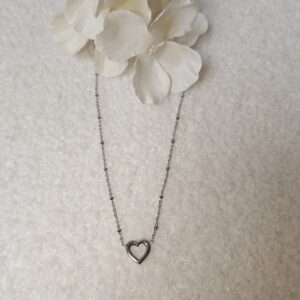 Ketting hart klein | Zilver