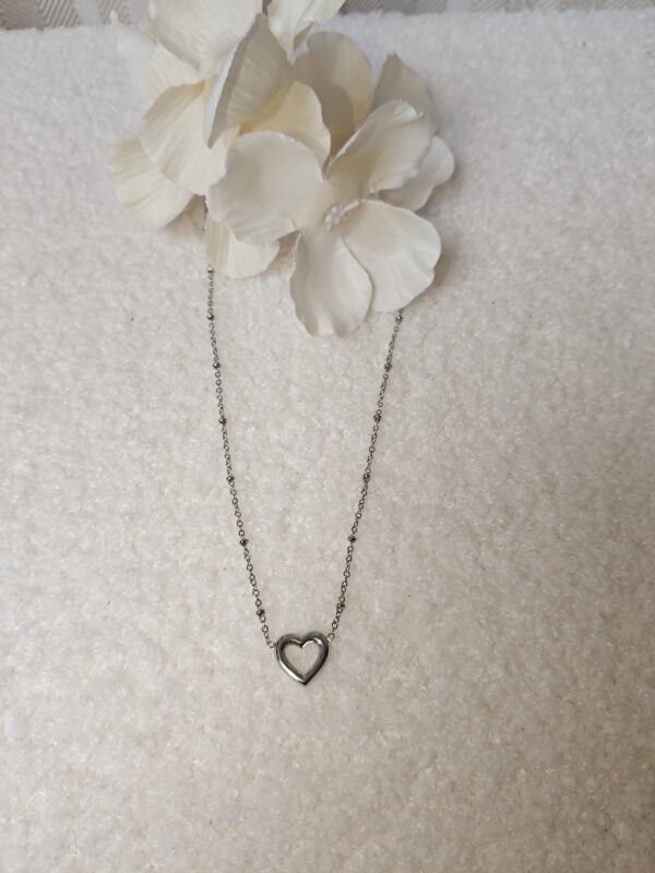 Ketting hart klein | Zilver