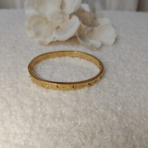 Bangle armband shine bright - Goud