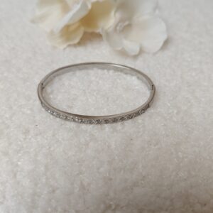 Bangle armband spicy - Zilver