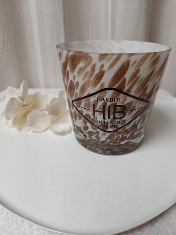 Hib geurkaars | tijger/wit