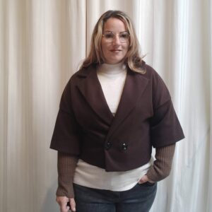 Trenchcoat kort | Bruin