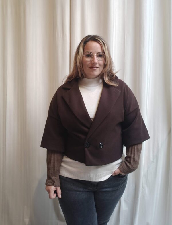 Trenchcoat kort | Bruin