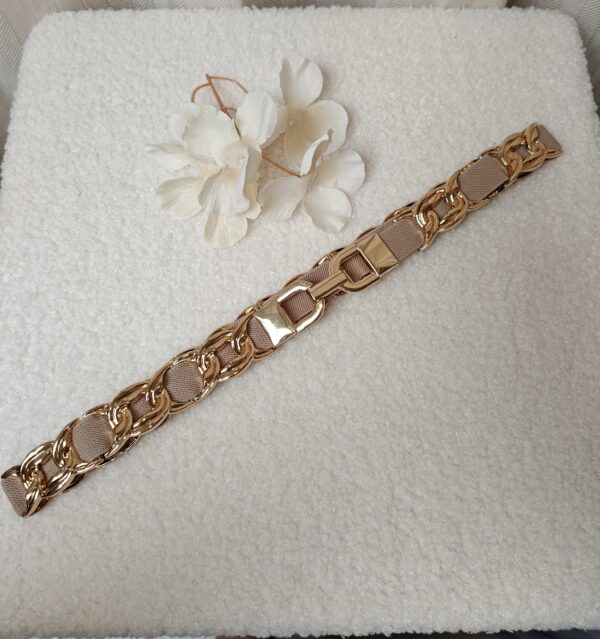 Stretch riem Liva | Beige