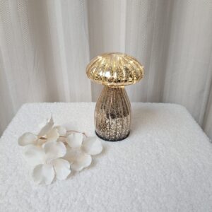 LED-paddestoel | Klein | Goud