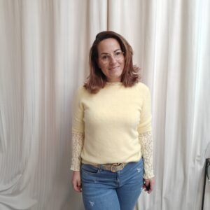 Zachte trui met korte mouw | Baby alpaca | Diverse kleuren