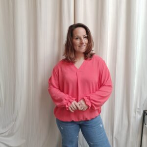Blouse koraal