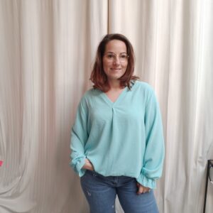 Blouse Aqua