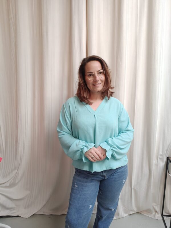Blouse Aqua