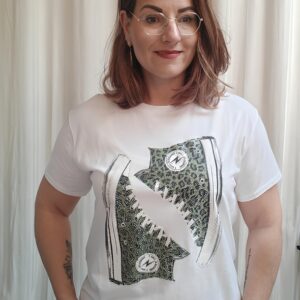 T-shirt all star shoes | 2 kleuren | Kleine maat