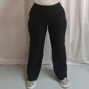 Comfy stretch broek zwart